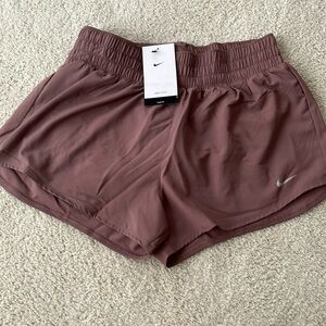 Tan dry fit workout shorts